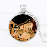 The Kiss Starry Night Sunflower Glass Necklace – Jewelry Gift Ideas — 17