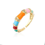 INS Fashion Simple Female Copper Plating 18K Gold – Stylish Gifts — 13