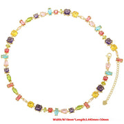 Cross-border Candy Color Special-shaped Zircon – Jewelry Gift Ideas — 10