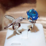 Women's Fashion Saint Mary's Hummingbird Ring – Stylish Gifts — 3