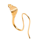 Exaggerated Metal Copper Plated Earring Single – Jewelry Gift Ideas — 2
