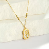Simple Rose White Shell Pendant Necklace – Jewelry Gift Ideas — 12