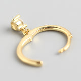 Light Luxury Diamond Ear Buckle S925 Sterling Silver – Stylish Gifts — 2