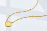 Silver Simple Stacking Necklace Clavicle Chain – Jewelry Gift Ideas — 3