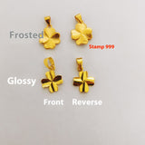 Alluvial Gold Lucky Four-leaf Clover Necklace – Jewelry Gift Ideas — 9