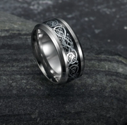 Asgard Crafted Basilisk Scale Wedding Ring – Gifts for Couples — 4