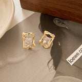 Premium Design Sense Geometric Stud Earrings – Birthday Gifts — 2