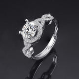 Ring Opening Adjustable One Carat Mosan Drill – Home & Living Gifts — 4