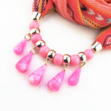 Acrylic Water Drop Beads Necklace Pendant Women's – Jewelry Gift Ideas — 10