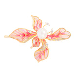 Five-petal Flower Vintage Corsage Pin Brooch – Jewelry Gift Ideas — 9