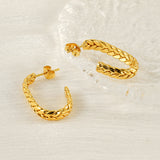 Retro Stud Earrings Female Niche Gold – Gifts for Her — 4