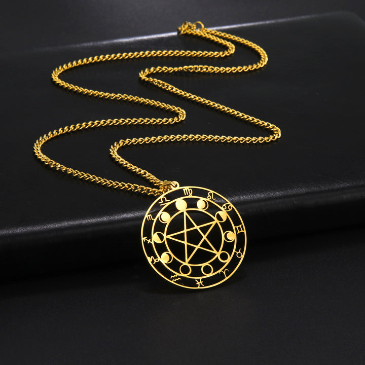 Fashion Simple Hollow Pentagram Necklace – Jewelry Gift Ideas — 1