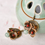 Earrings Agate Dongling Jade Handmade Earrings – Meaningful Gifts — 3