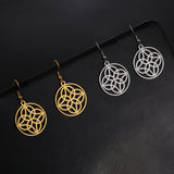 Titanium Steel 18k Electroplated Colorless Earrings – Stylish Gifts — 6