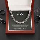 14K Cuban Chain Men's Titanium Steel Pendant – Jewelry Gift Ideas — 5