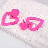 Fashion Rose Red Love Non-piercing Ear Clip Women – Stylish Gifts — 5
