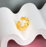 Irregular Twisted Glossy Bump Ring Jewelry – Jewelry Gift Ideas — 5
