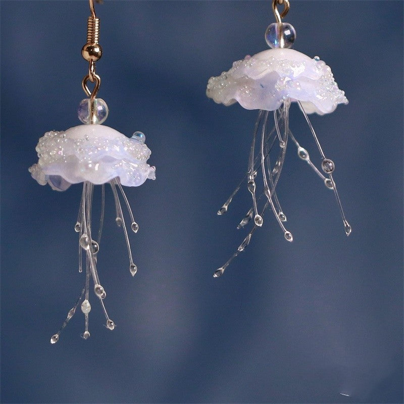 Cloud Fall Jellyfish Earrings Temperament Senior – Stylish Gifts — 1