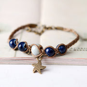 Handmade Retro Senshi Style Braided Ceramic Bracelet – Stylish Gifts — 5
