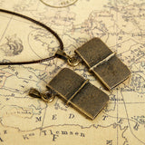 Vintage Brass Wax Rope Separator Rope Pendant – Jewelry Gift Ideas — 6