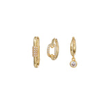Simple And Fashionable Zircon Tassel Earrings Set – Small Gift Ideas — 5