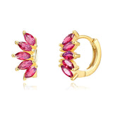 Ins Style Color Zircon All-match Earrings Symmetrical – Stylish Gifts — 9