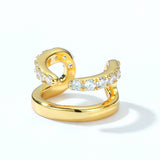 Women's Personality Versatile Inlaid White Zircon – Gifts for Her — 4