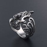 Ornament Retro Phoenix God Bird Titanium Steel Fashion – Stylish Gifts — 1