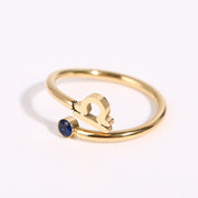 Constellation Symbol Birthstone Ring – Holiday Gift Ideas — 9