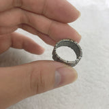 Antique Retro Tangcao Pattern Ring Female Woven Trendy – Gifts for Her — 2