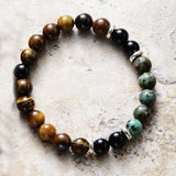 Vintage Ethnic Style Tigereye Turquoise Beaded – Jewelry Gift Ideas — 3