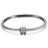 Three Rows Of Clay And Diamond Bracelets – Holiday Gift Ideas — 4