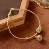 Faux Turquoise Ladies Personality Bracelet – Jewelry Gift Ideas — 4