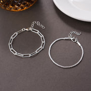 Sparkling Special-interest Design Double Layer – Jewelry Gift Ideas — 8