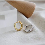 Female INS Style Simple Mini Sterling Silver Earrings – Stylish Gifts — 3