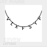 Personalized Alphabet Name Necklace DIY – Jewelry Gift Ideas — 2