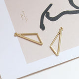 Irregular Triangle Handmade Jewelry Earrings – Jewelry Gift Ideas — 8