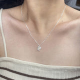 Irregular Hammer Pattern Crescent Clavicle Chain – Everyday Gifts — 6