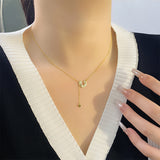 Pure Silver Light Luxury High-end Tassel Pendant – Jewelry Gift Ideas — 4