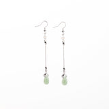 Glass Drop Tassel Earrings Accessories – Stylish Gifts — 2