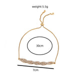Copper Wave Gold Plated White Zircon Adjustable – Jewelry Gift Ideas — 7