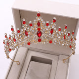 Wedding Crown Tiara Necklace Set Chain – Jewelry Gift Ideas — 1