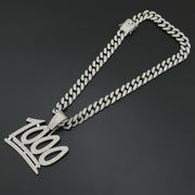 Digital Hip Hop Necklace Men's Gold Plated – Jewelry Gift Ideas — 5
