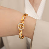 Tree Of Life Bracelet Female Hollow Jeweled – Jewelry Gift Ideas — 15