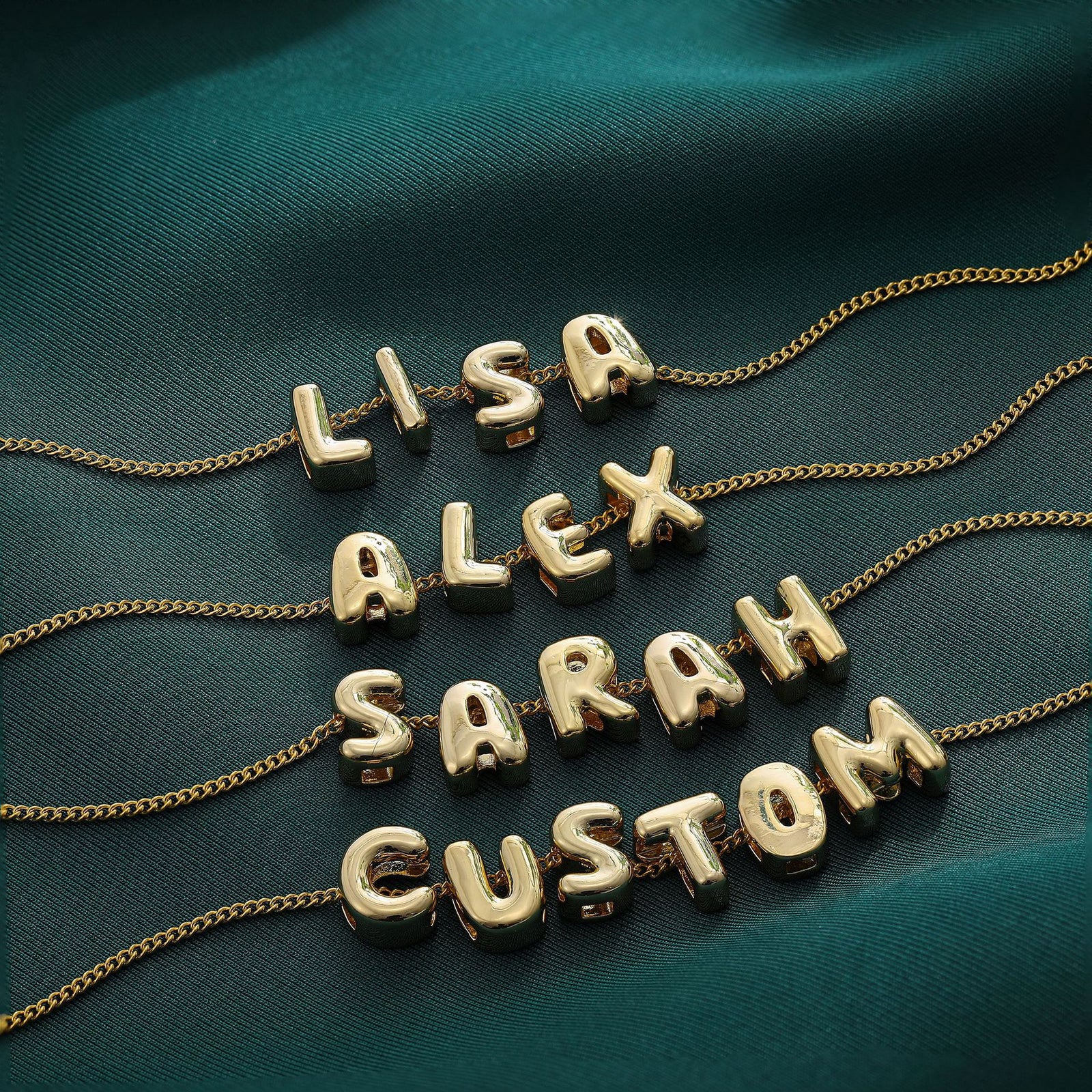 Stainless Steel English Letter Necklace – Jewelry Gift Ideas — 1
