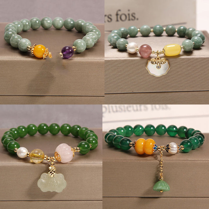 Small Design Women's Simple Jade Bracelet – Jewelry Gift Ideas — 1