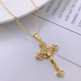 Personality Niche Hip Hop Jesus Cross Necklace – Jewelry Gift Ideas — 3
