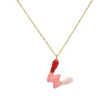 Brass Epoxy Capsule 26 Letter Necklace For Women – Jewelry Gift Ideas — 20