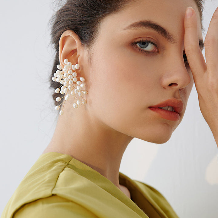 Pearl Adjustable Creative Earrings – Birthday Gifts — 1
