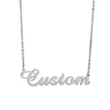 Women's Personalized Name 18k Gold Necklace – Jewelry Gift Ideas — 5